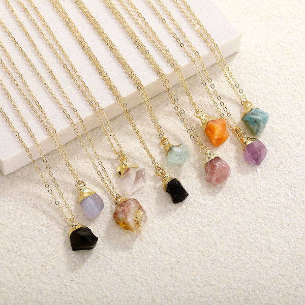 Natural stone crystal agate irregular pendant manufacturer wholesale